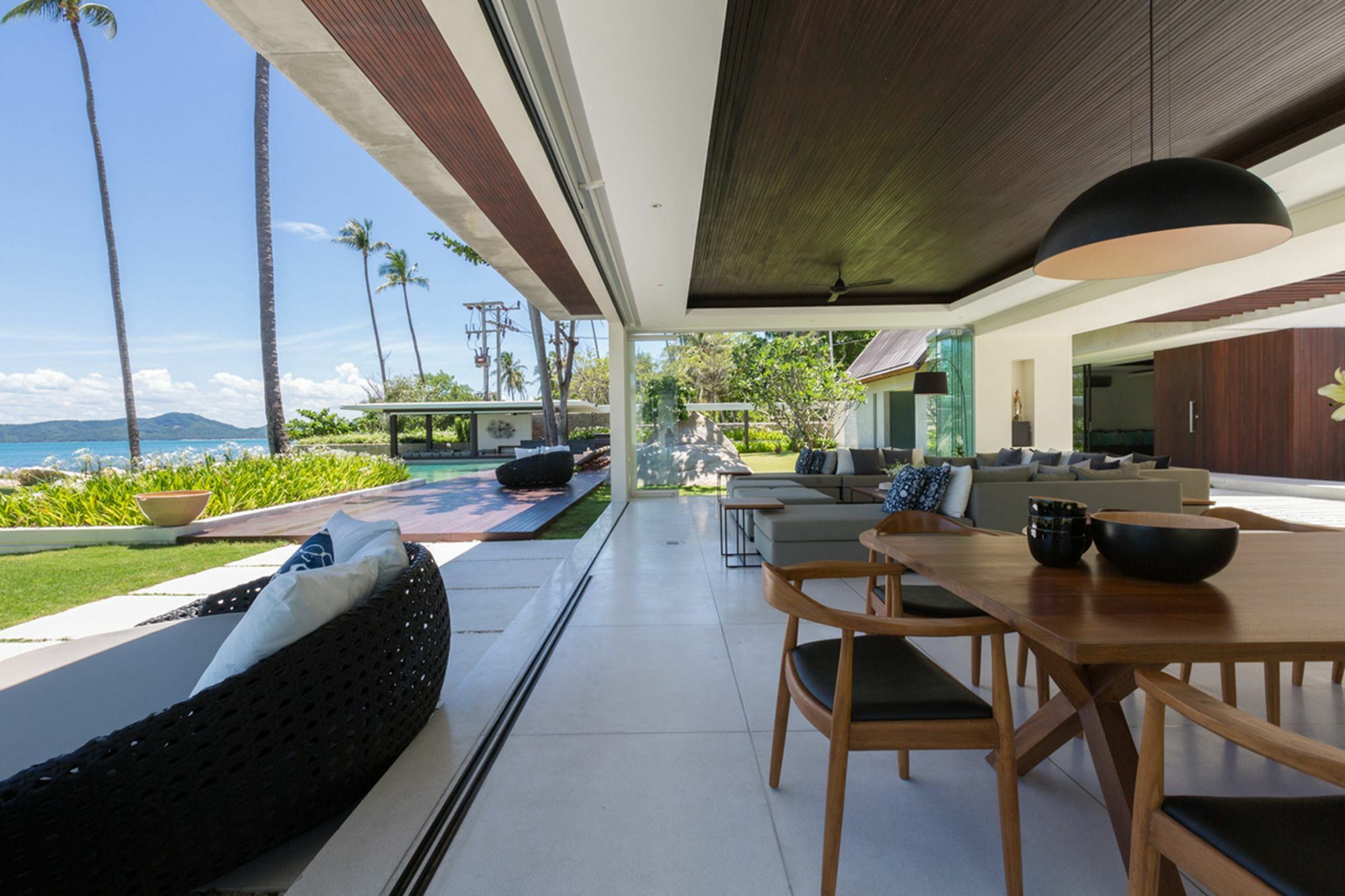Fashionable Villa Malabar Beachfront 5 Bedrooms Plus 2 Kid'S Bedrooms Laem Sor Buitenkant foto