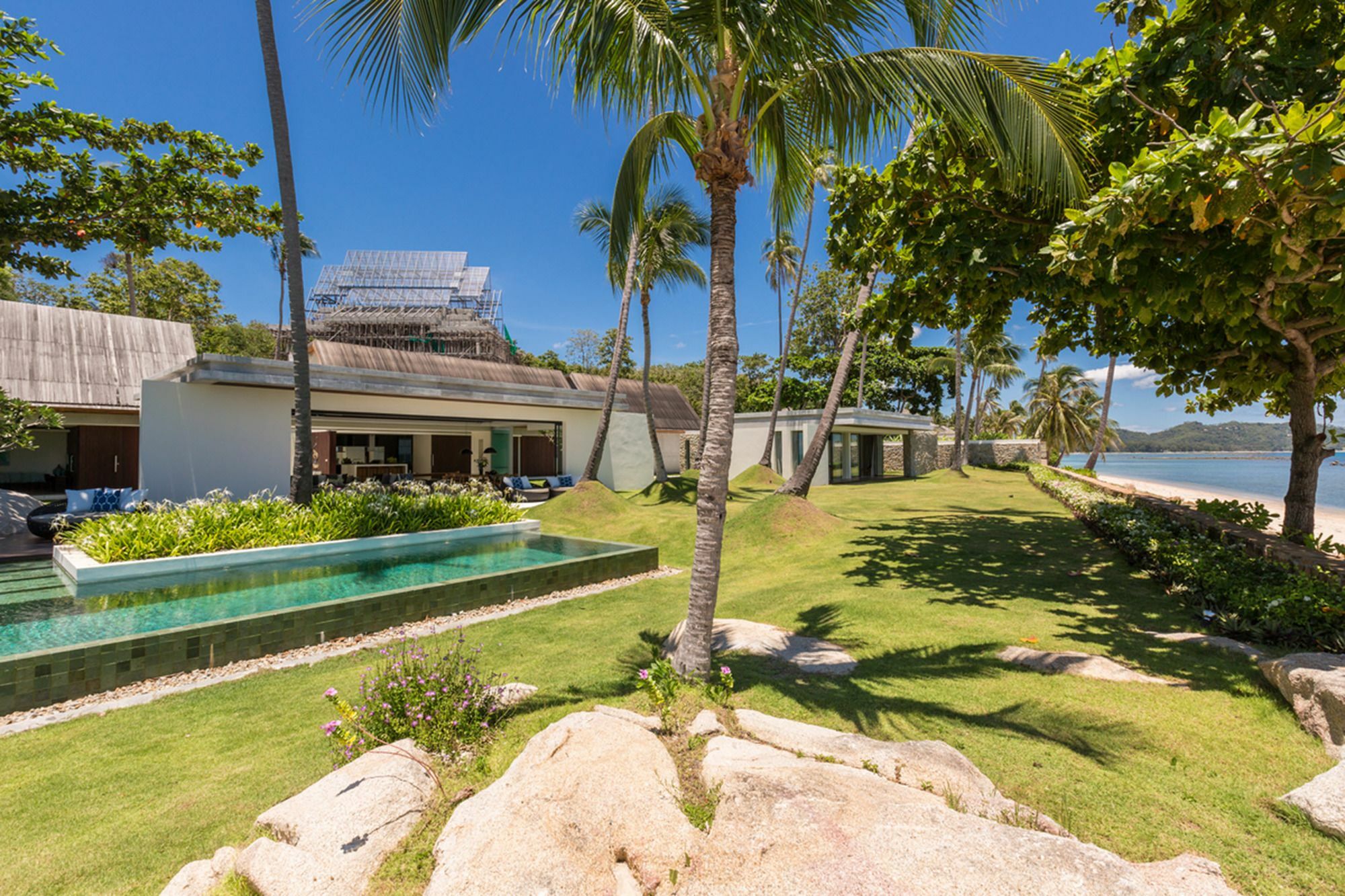 Fashionable Villa Malabar Beachfront 5 Bedrooms Plus 2 Kid'S Bedrooms Laem Sor Buitenkant foto